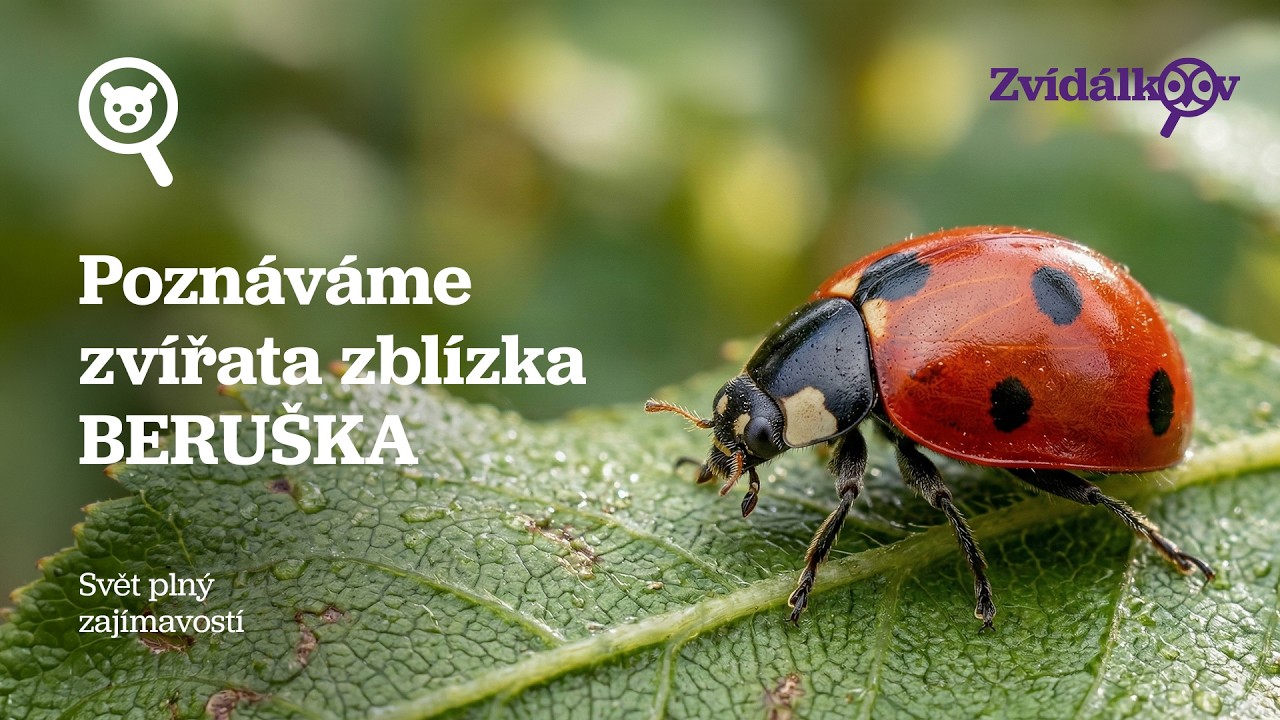 BERUŠKA 🐞- Poznáváme zvířata zblízka - encyklopedie pro děti (2026)