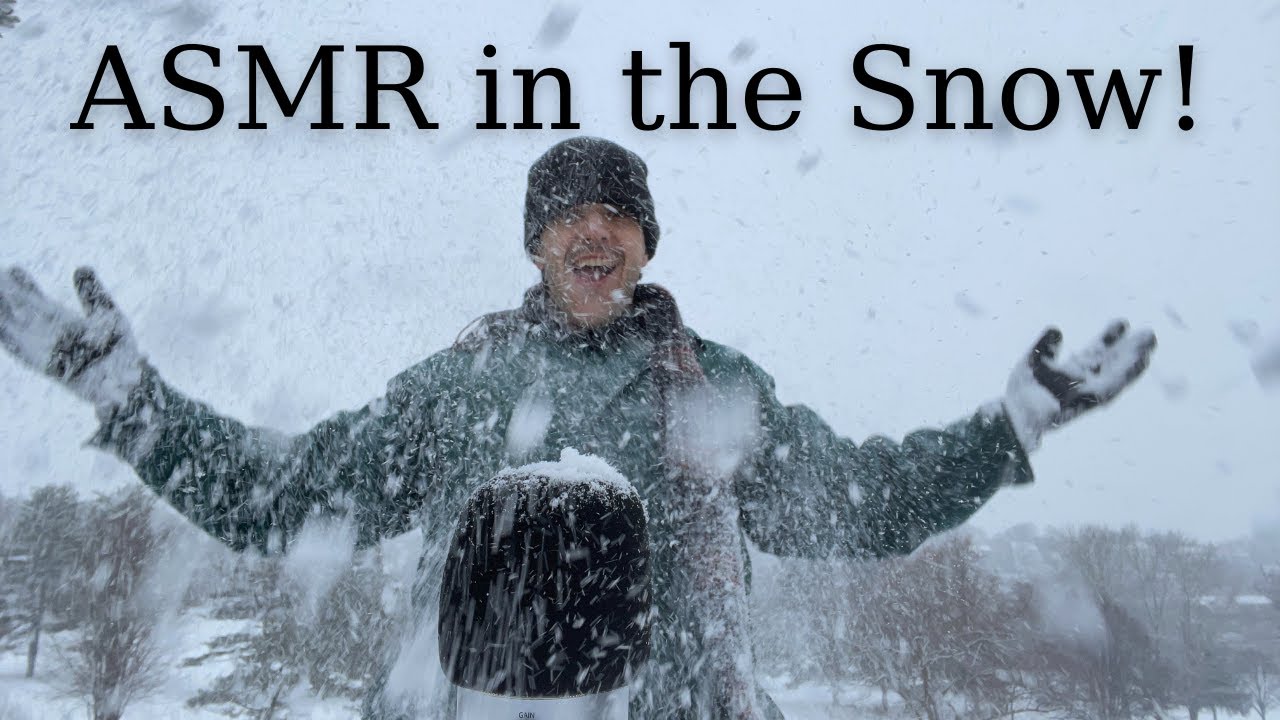 ASMR Outside in the Snow ❄️