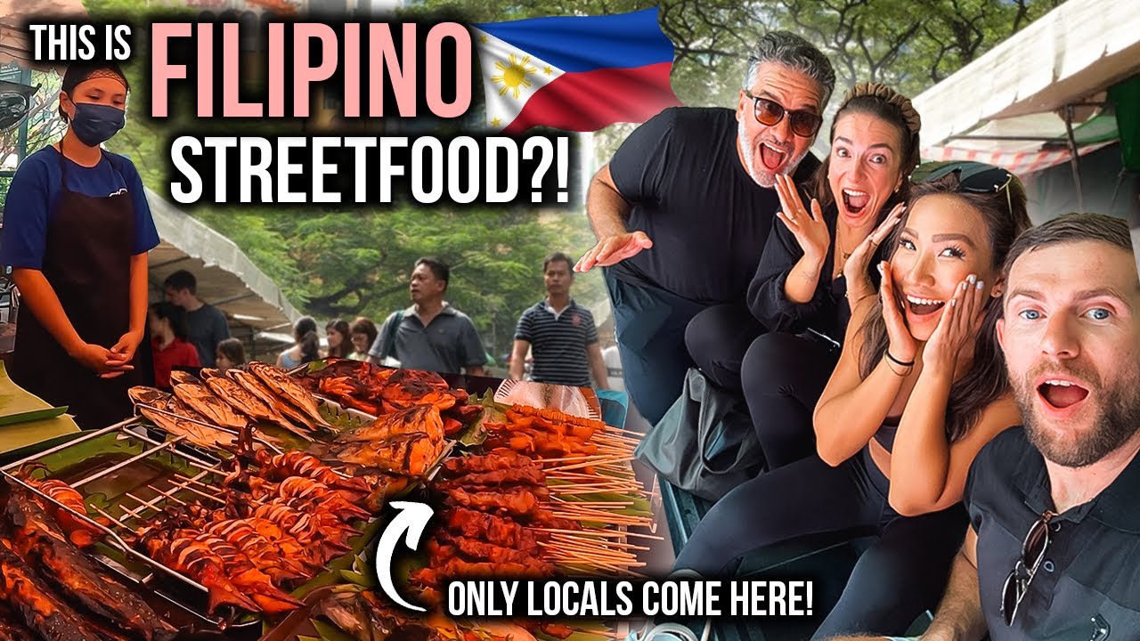 This Filipino Market is INSANE! We Did NOT Expect This GOOD Food in Manila! 🇵🇭