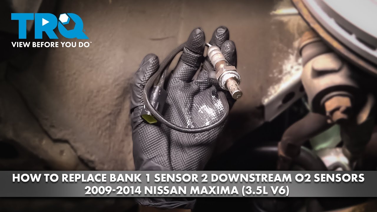 How to Replace Bank 1 Sensor 2 Downstream O2 Sensor 2009-2014 Nissan Maxima (3.5L V6)