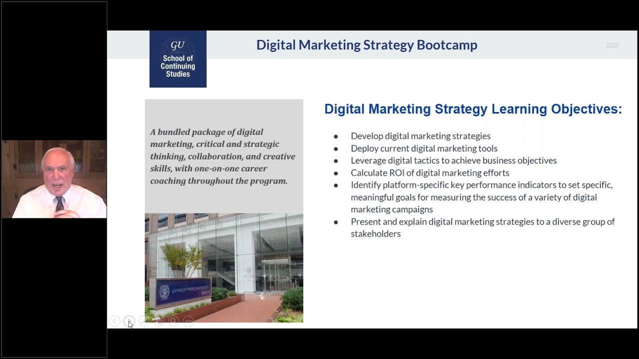 Digital Marketing Strategy Bootcamp Webinar