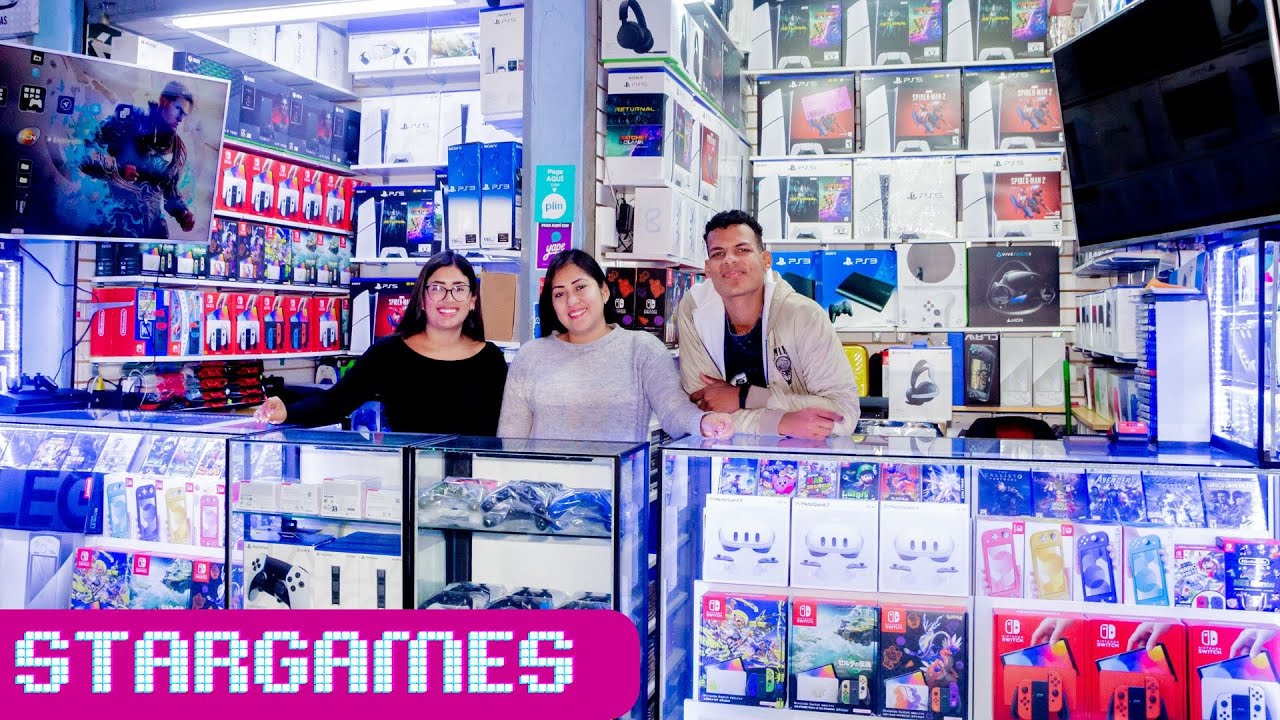 Visitamos Stargames Perú en Polvos Azules | Switch, Xbox y PlayStation | Tienda de videojuegos