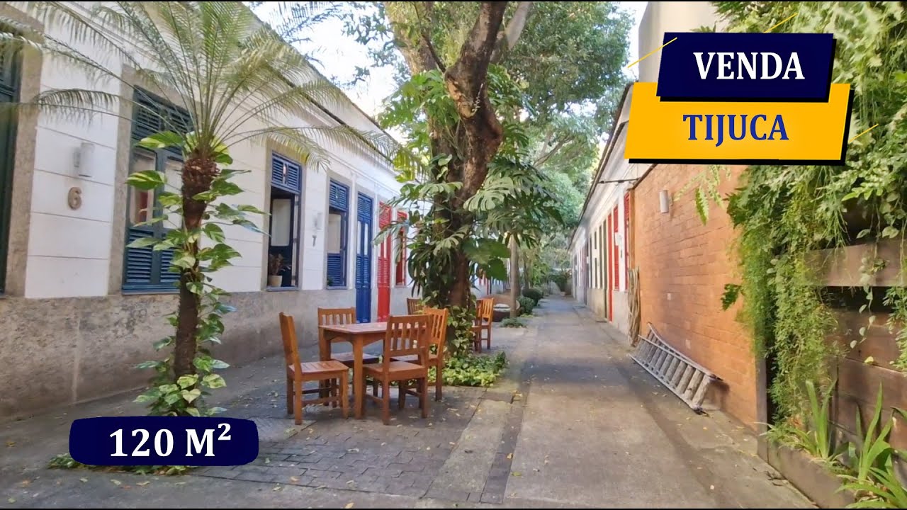 TIJUCA JUNTO PRAÇA AFONSO PENA SENSACIONAL CASA DE DE VILA HISTÓRICA REFORMADÍSSIMA 115M2 3 QUARTOS