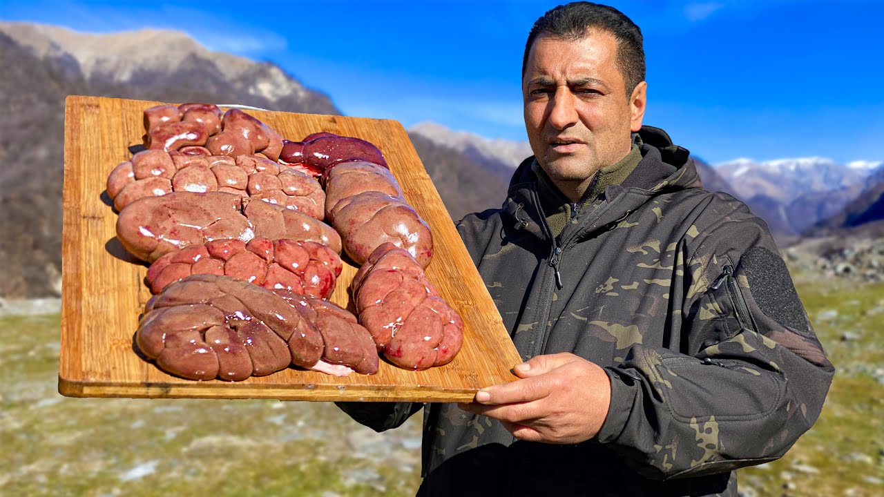 РЕЦЕПТ ЖАРЕНЫХ ГОВЯЖЬИХ ПОЧЕК! КАЖДЫЙ ДОЛЖЕН ПОПРОБОВАТЬ! ЖИЗНЬ В ДЕРЕВНЕ