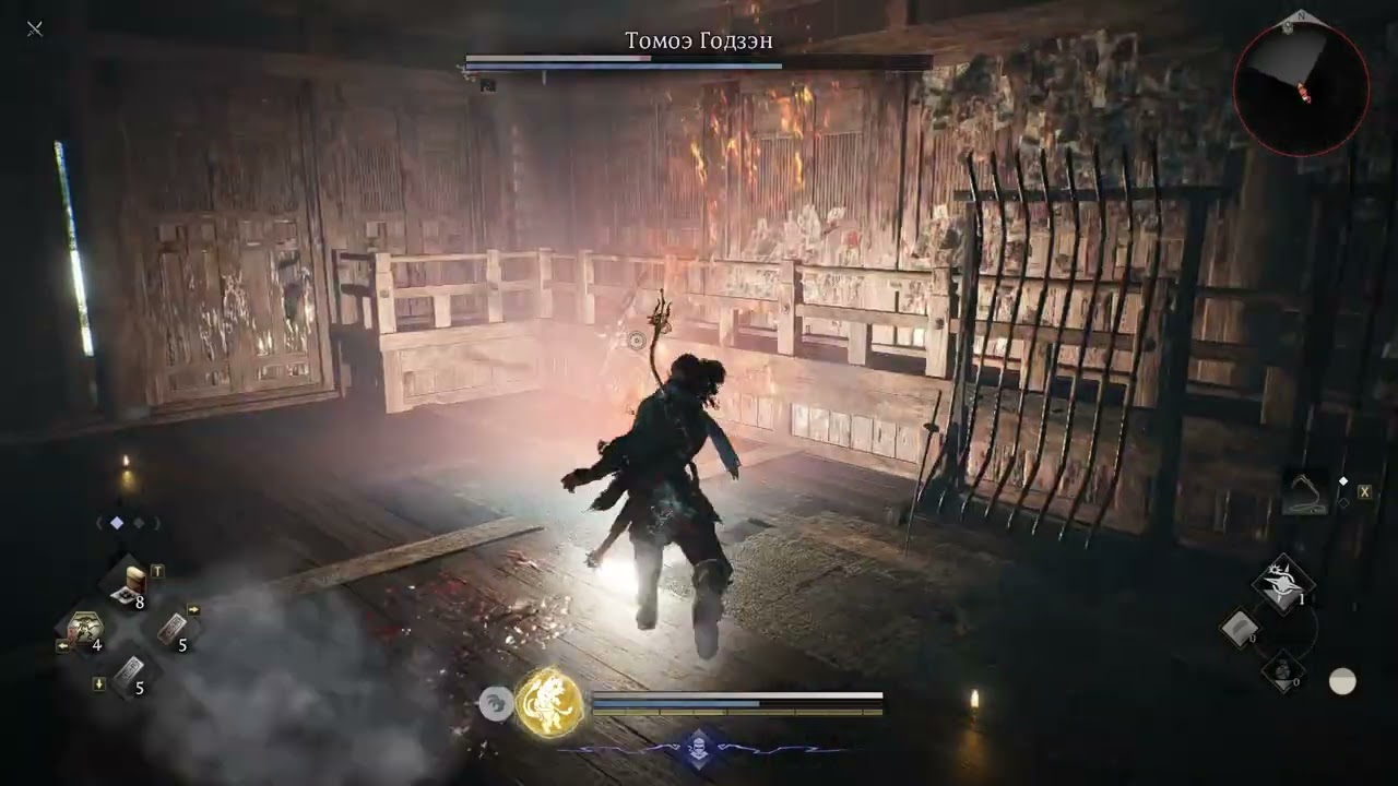 Nioh 3 прохождение боссов : 37. Томоэ Годзэн (мастер)