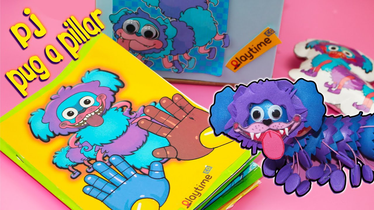 Pj pug a Pillar Поппи ПлейТайм 2/ Игровая книга 3 своими руками/ DIY POPPY PLAYTIME 2