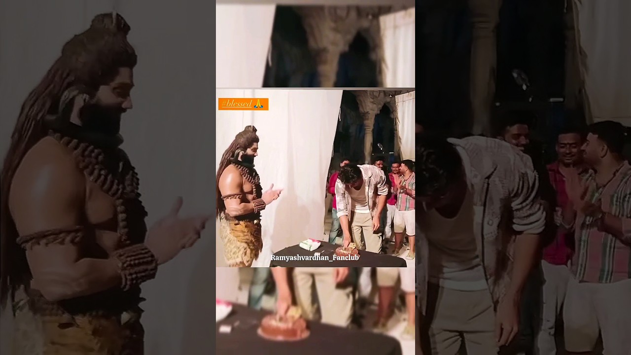 Srikant Sir Birthday Celebration On Set🎉🎂🥳🥳 #shivshakti  #btsshorts  #ramyashvardhan #srikantdwivedi