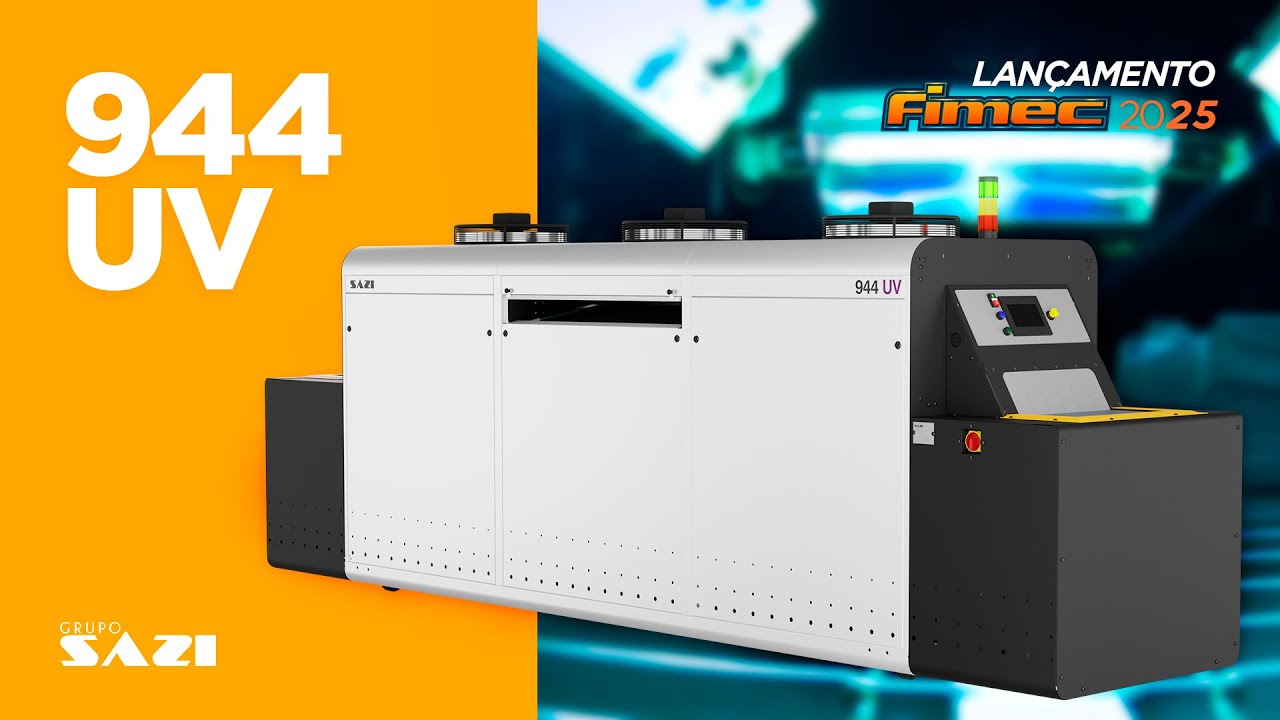 944 UV | Máquina para Cura de Primer em Solas | LANÇAMENTO
