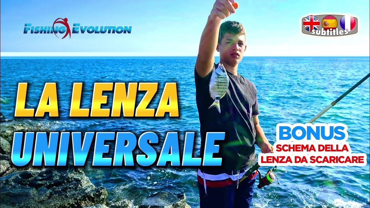 La Lenza da Pesca Universale: Un Unica Soluzione per Tante Esigenze di Pesca. UHD 4K