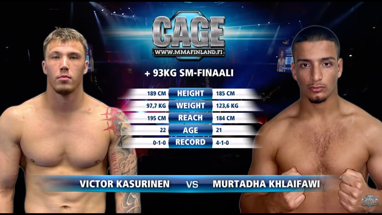 CAGE 66: Victor Kasurinen vs Murtadha Khlaifawi