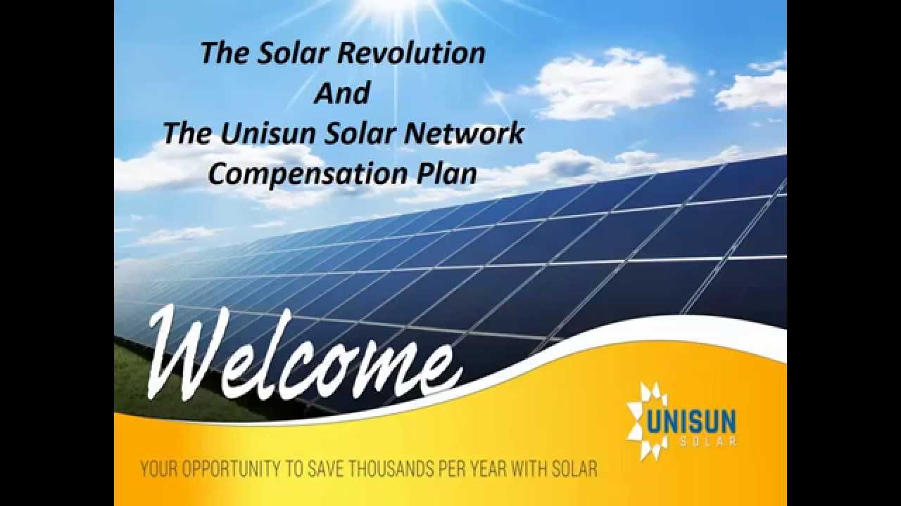 Unisun Solar Network Compensation Plan