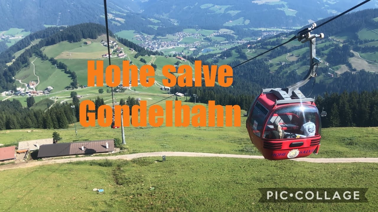 Hohe salve Gondelbahn