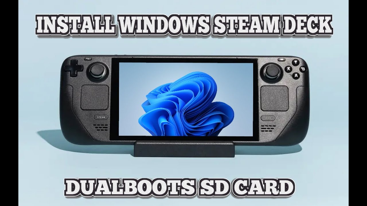 Install Window Dalam Steam Deck Guna SD Card & Jadikan Sebagai Dual Boots! Window 10 & 11 Steam Deck
