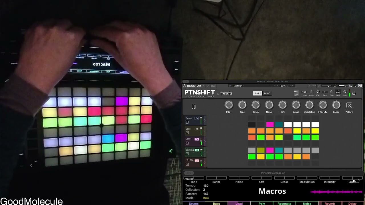 GoodMolecule - PTNSHIFT Push2 Session Jam