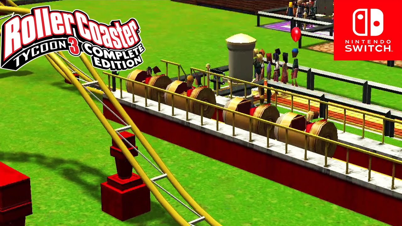 RollerCoaster Tycoon 3: Complete Edition - Nintendo Switch Gameplay Walkthrough Part 1
