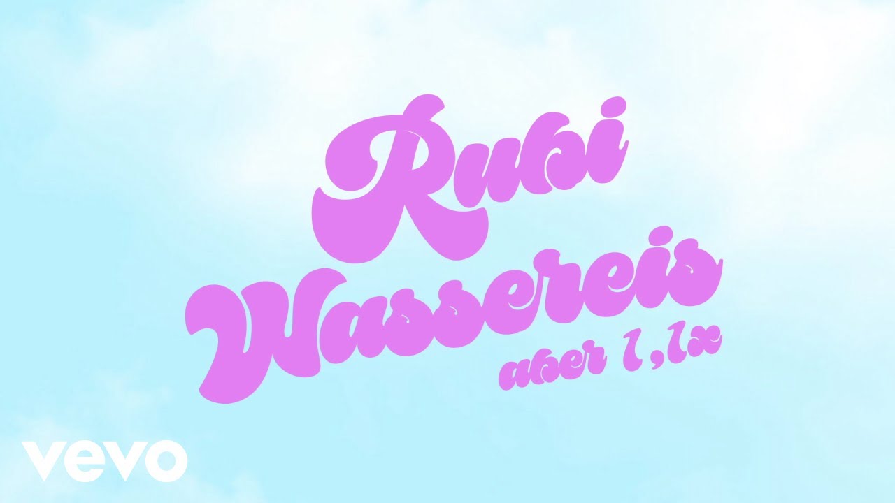 Rubi - WASSEREIS (aber 1,1x) [Lyric Video]