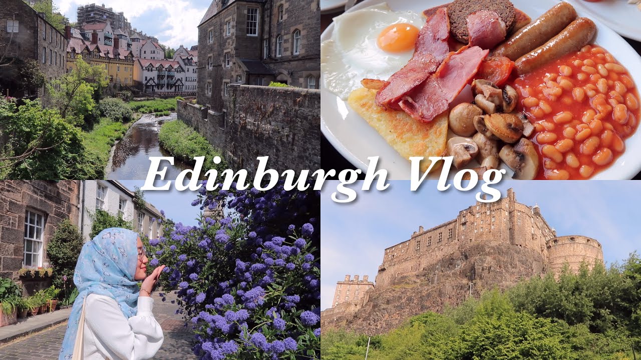 vlog: a trip to edinburgh, halal scottish breakfast & harry potter tour ⚡️🏴󠁧󠁢󠁳󠁣󠁴󠁿