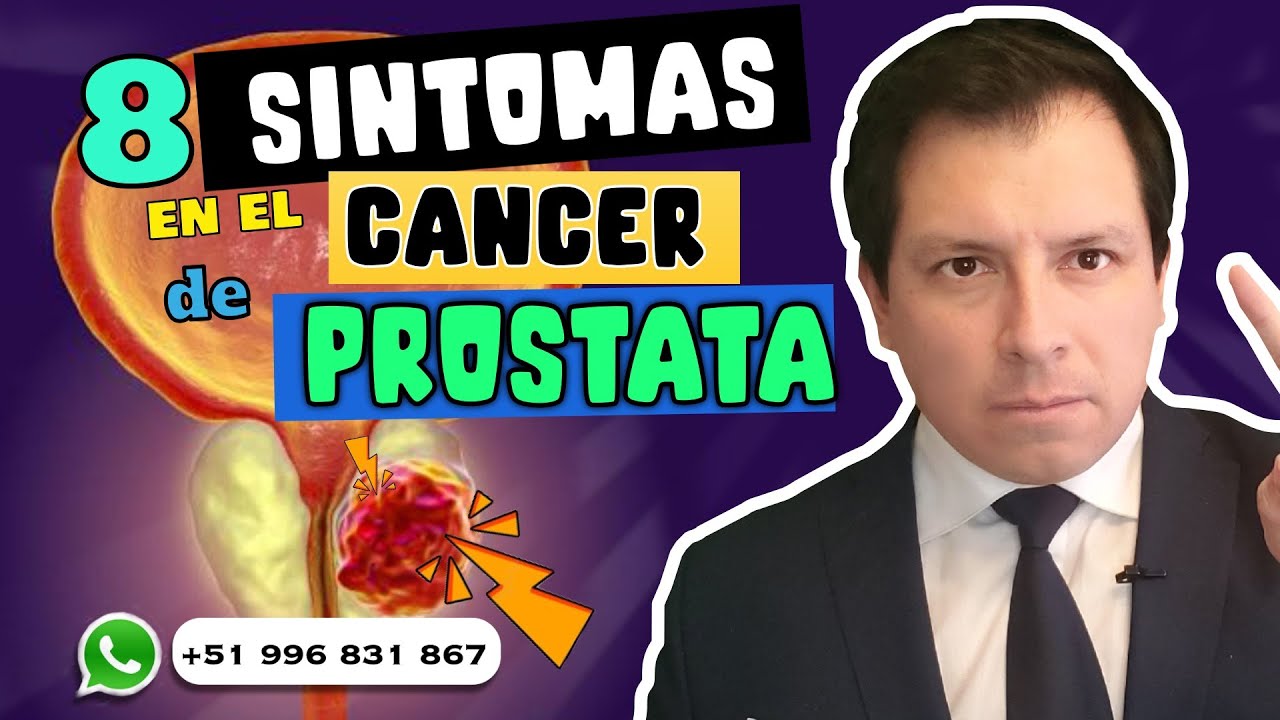 ALERTA ⚠️ 8 SINTOMAS EN EL CÁNCER DE PRÓSTATA 😱😱😱