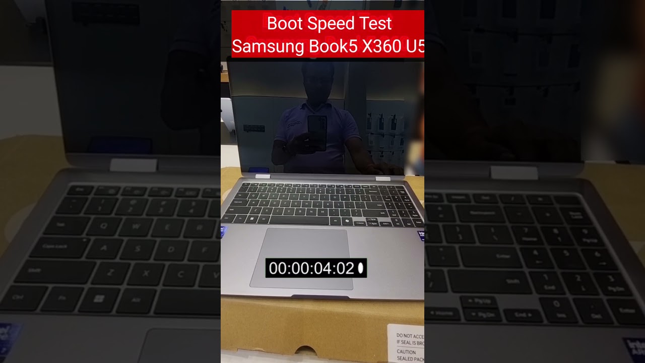 Тест скорости серии Samsung Book5 | Ноутбук Samsung Galaxy Book5 360 с 16 ГБ оперативной памяти