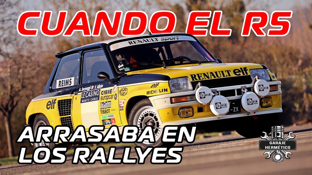 Cuando el RENAULT 5 ARRASABA en el Mundial DE RALLYES