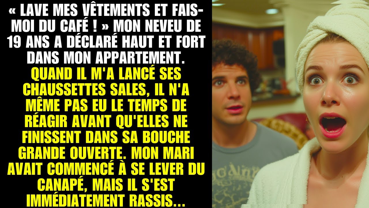 La vie familiale tourne au cauchemar quand le neveu arrogant de son mari débarque chez eux.
