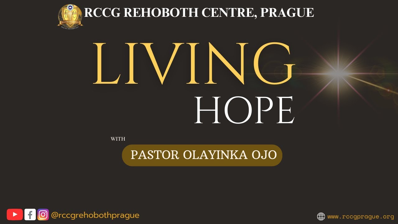 LIVING HOPE || 04.05.2025 || PASTOR OLAYINKA OJO