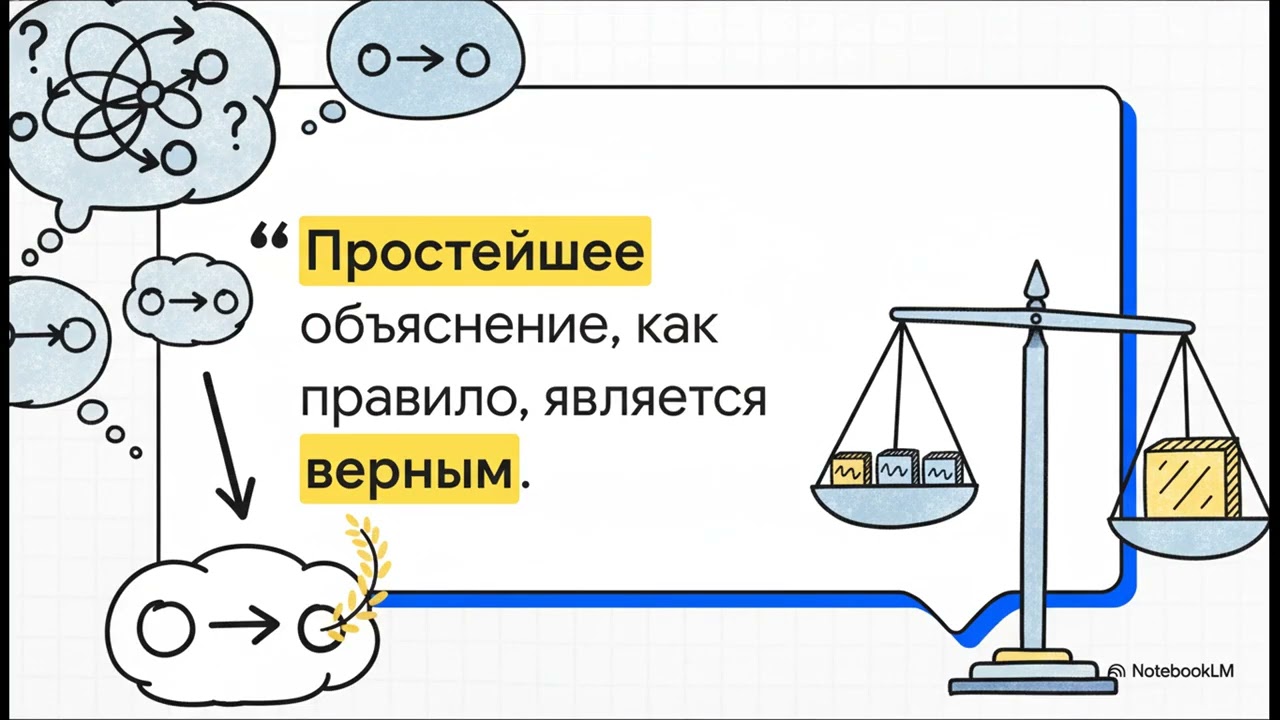 🎓Ментальные Модели 5 Бритва Оккама