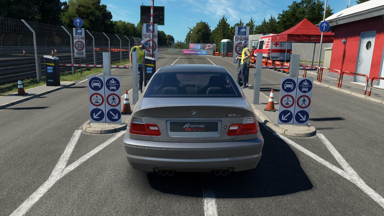 BMW M3 E46 CSL on Nordschleife - Assetto Corsa Evo | Logitech g29 gameplay