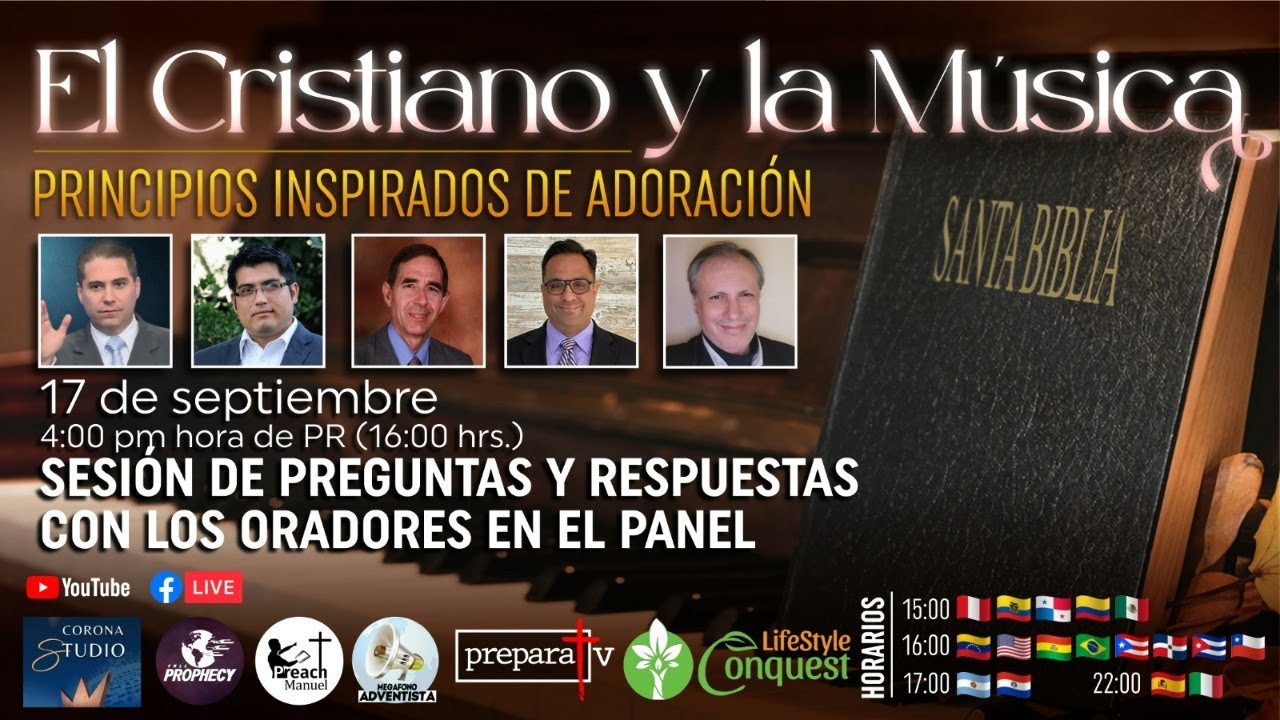CONGRESO EL CRISTIANO Y LA M&Uacute;SICA 8/8 | SESI&Oacute;N DE PREGUNTAS Y RESPUESTAS CON LOS ORADORES | TEMA 8