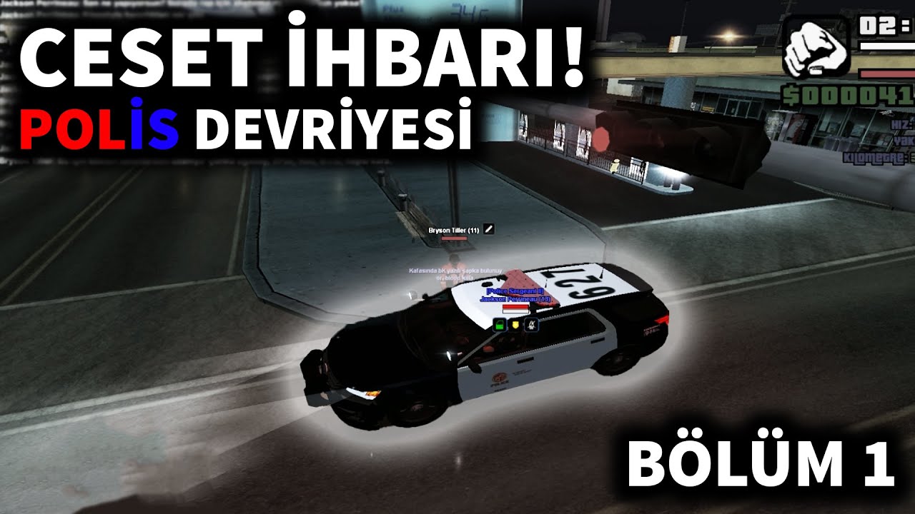 Smart Roleplay - Polis Devriyesi - CESET İHBARI - Bölüm 1
