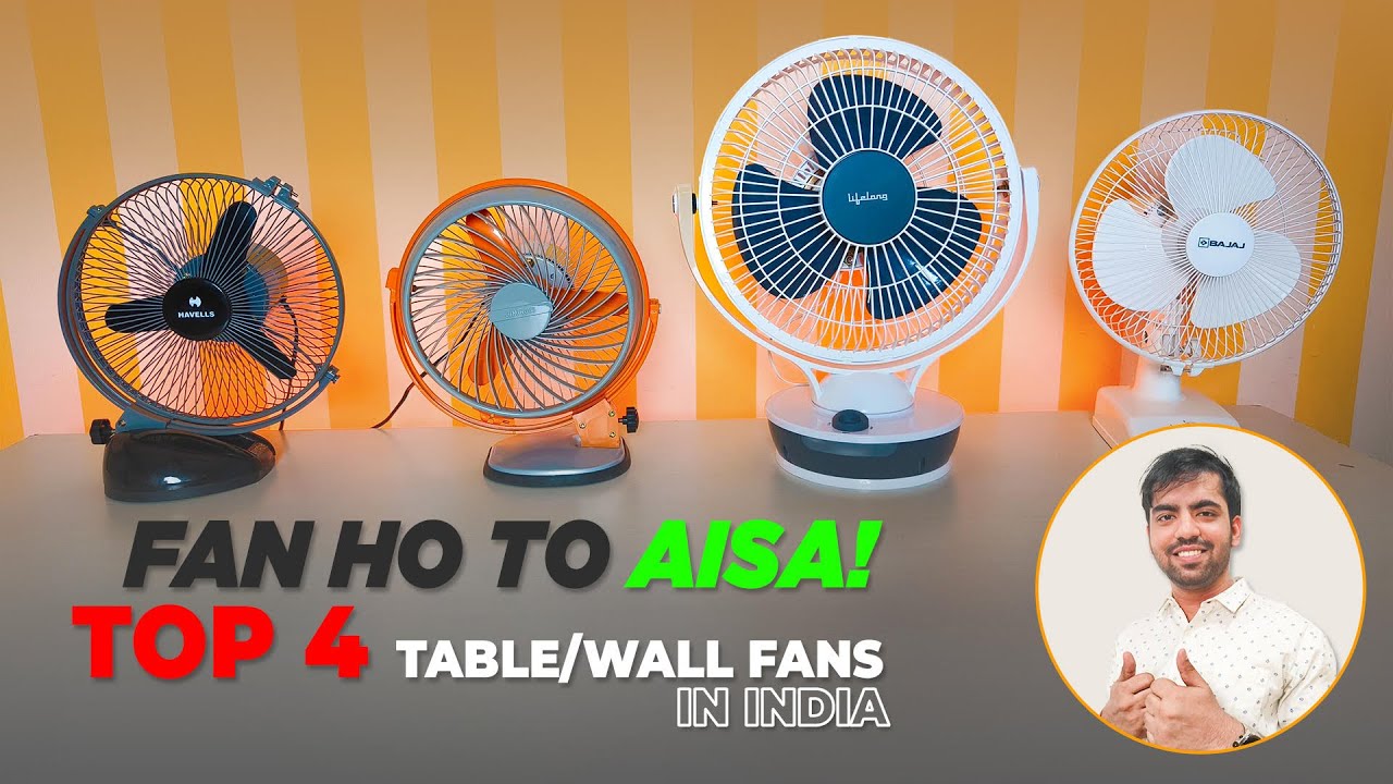 Best High-Speed Small Table/Wall Fans 2024: Havells vs Bajaj vs Luminous vs Lifelong [Under 2000] 💨
