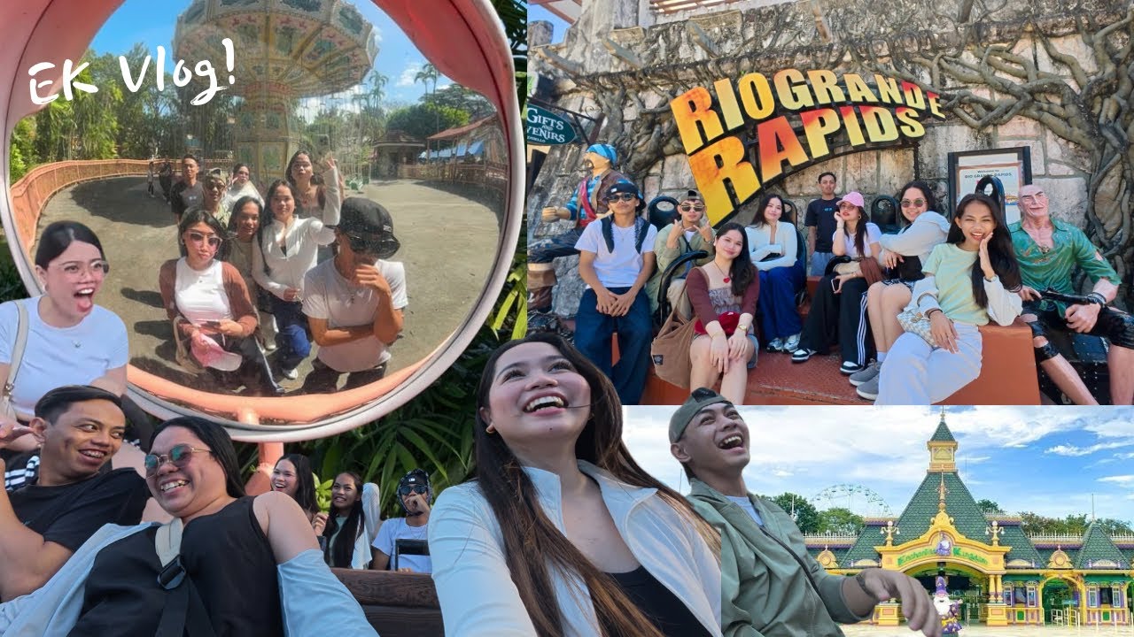 Our recent visit at Enchanted Kingdom ✨🎡🎢| With the Cousins!♡ | Rides, Thrill, and Fun!