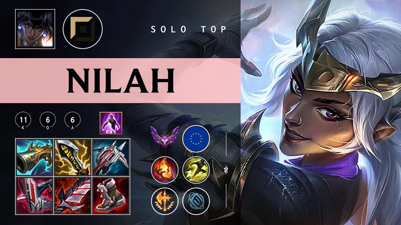 Nilah Top vs Yasuo - EUW Master Patch 26.03