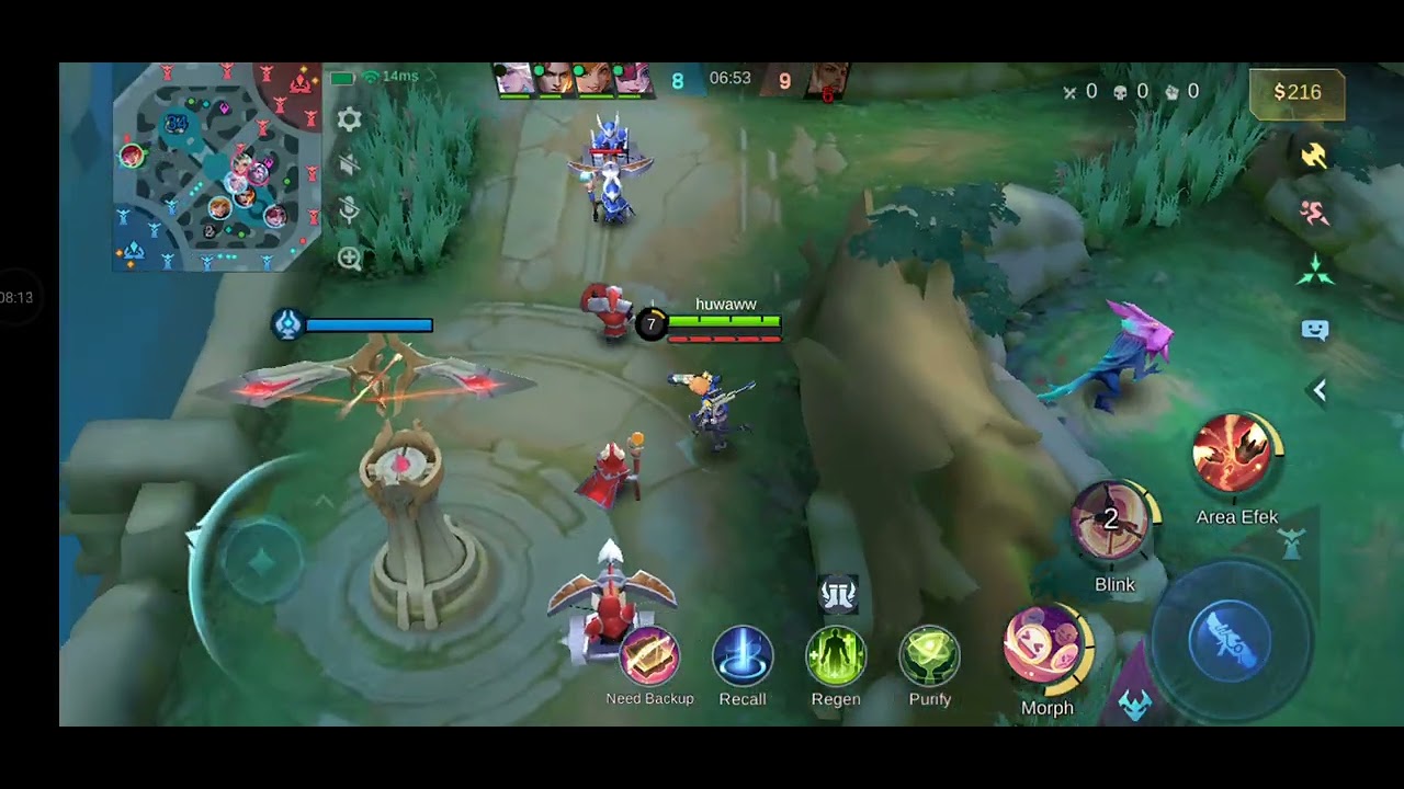 Gameplay beatrix mlbb