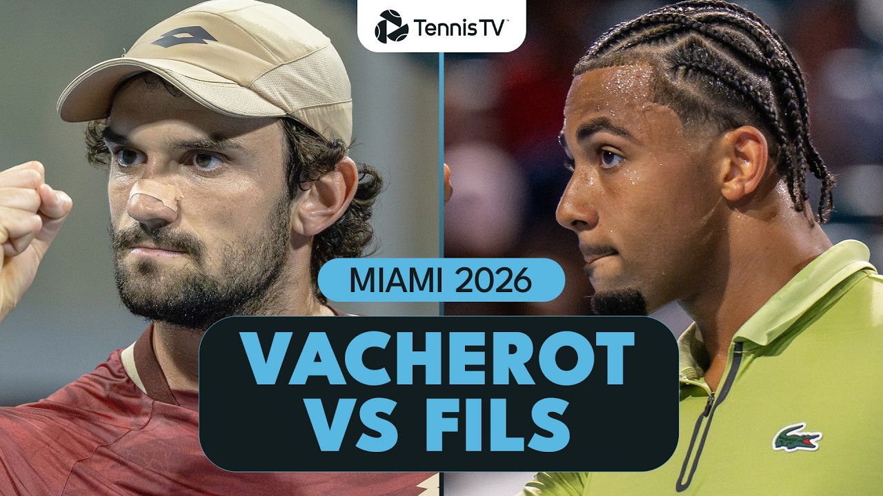 Thrilling Valentin Vacherot vs Arthur Fils 💥 | Miami 2026 Match Highlights