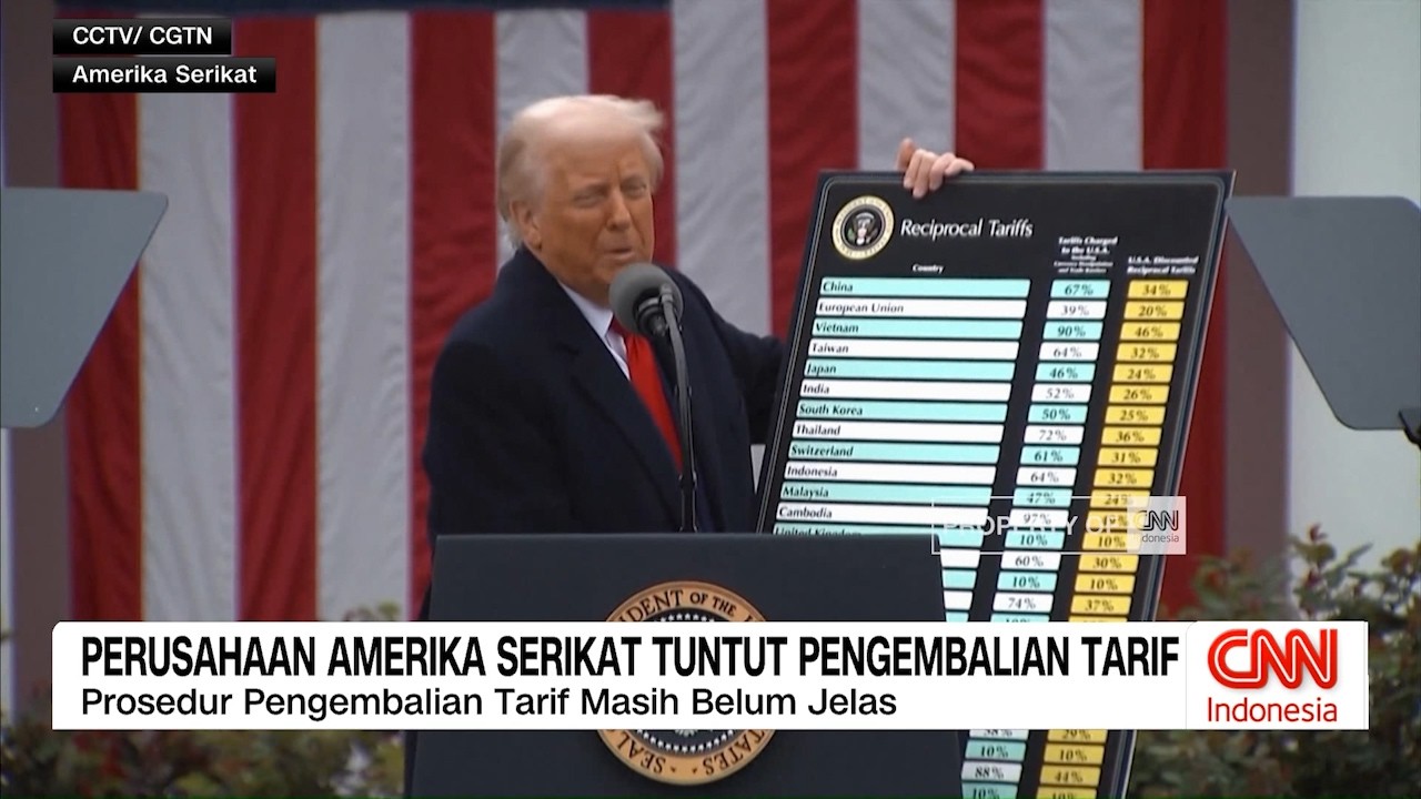 Trump Kembali Naikkan Tarif Global Jadi 15 Persen