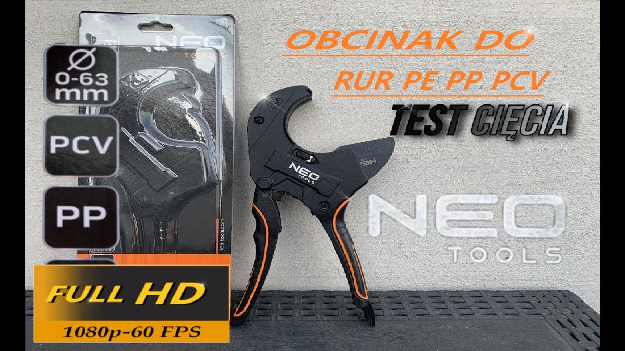 Obcinak do rur NEO TOOLS.😎👌TEST CIĘCIA.✂