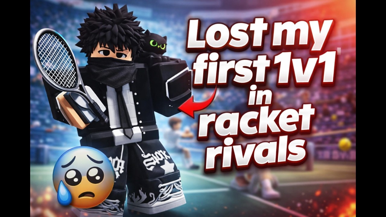 Lost my first 1v1 in racket rivals