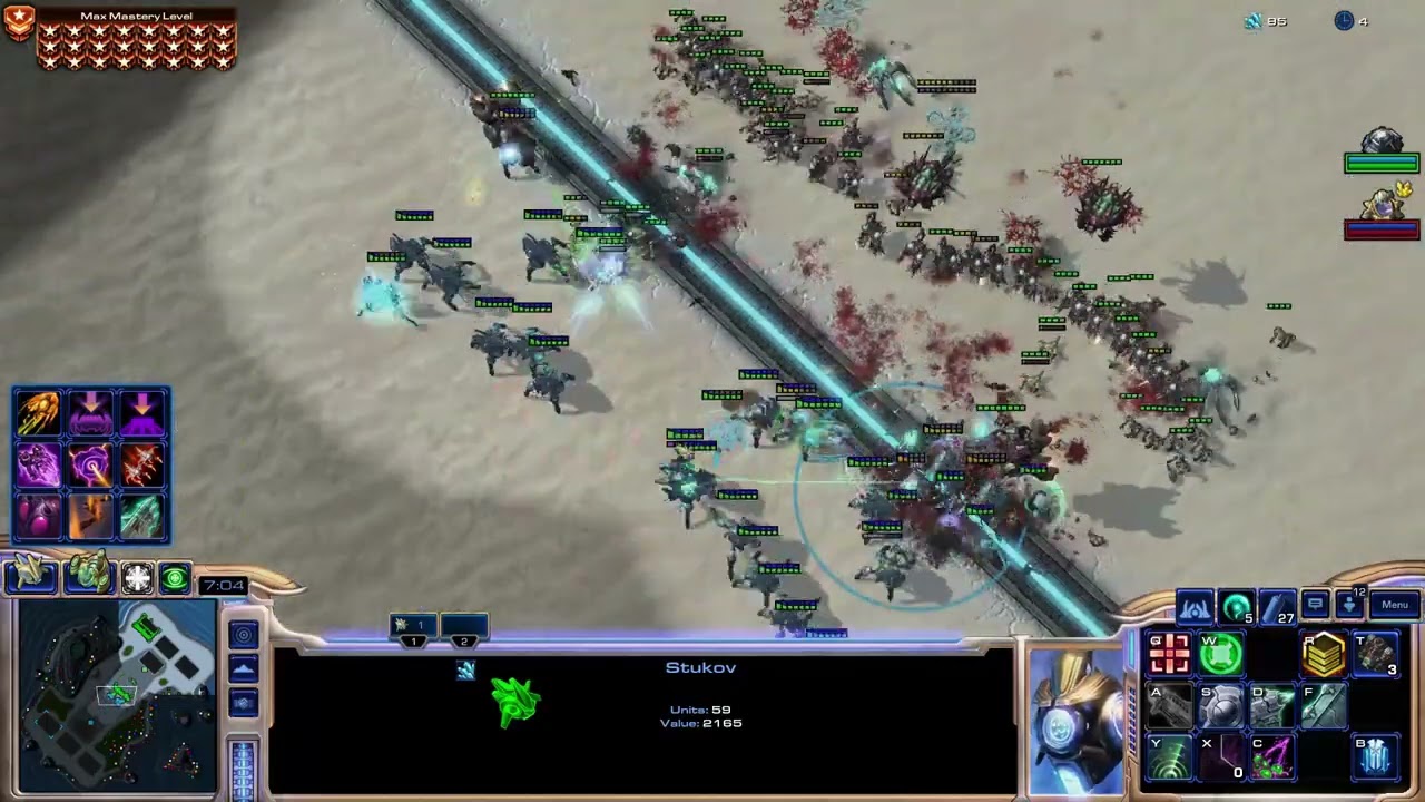Stukov vs Vorazun 1v1, c223 Direct Strike - Commanders SC2