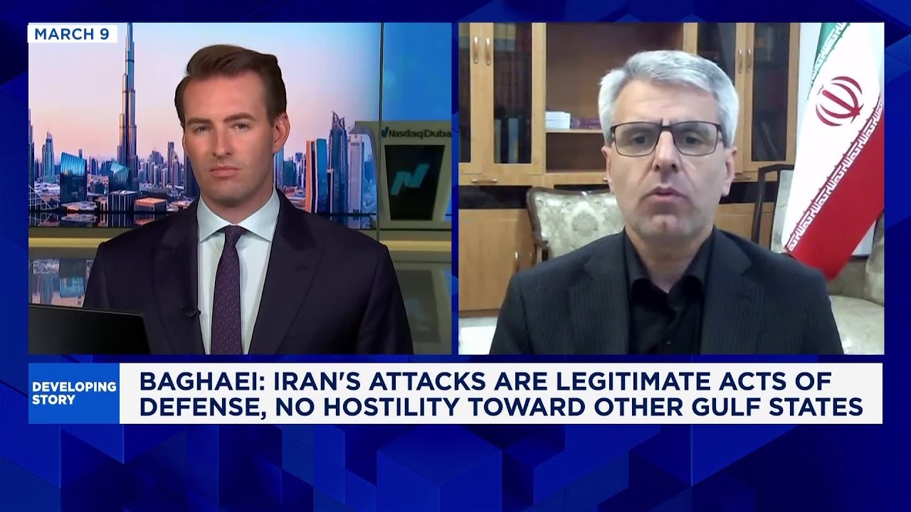 Iran defends strikes on Gulf states as 