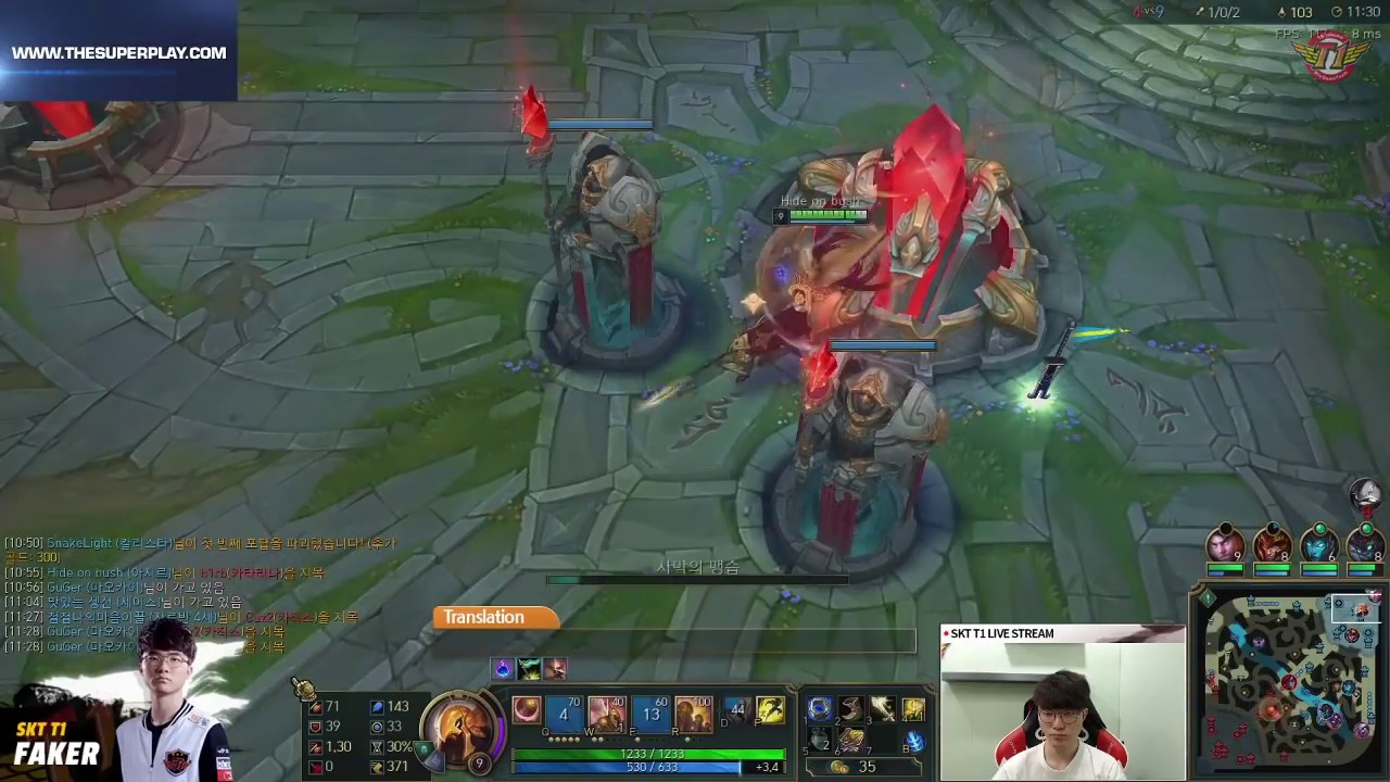 Faker, first stream after coming back from All-Star! Carrying with Azir! [ Full Game ]