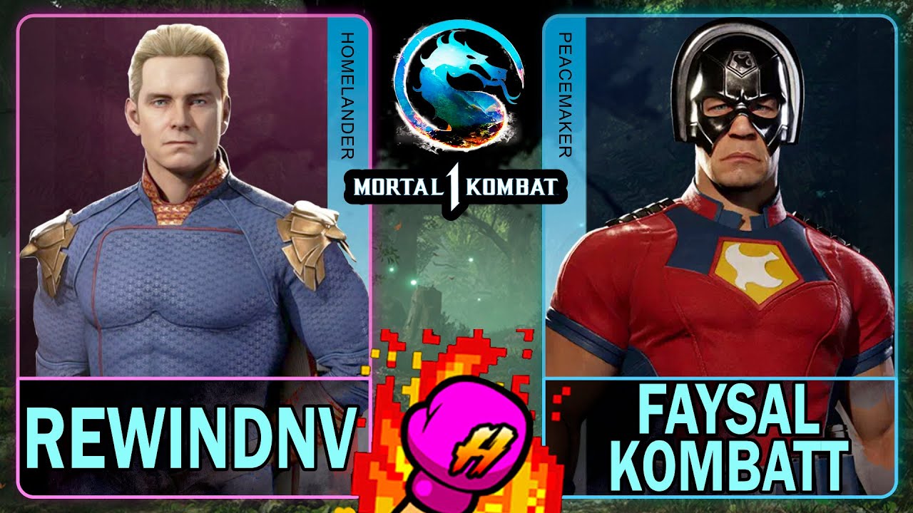 MK1 RewindNV (HOMELANDER) VS Faysal Kombatt (PEACEMAKER)🥊Mortal Kombat 1🥊4K 60ᶠᵖˢ