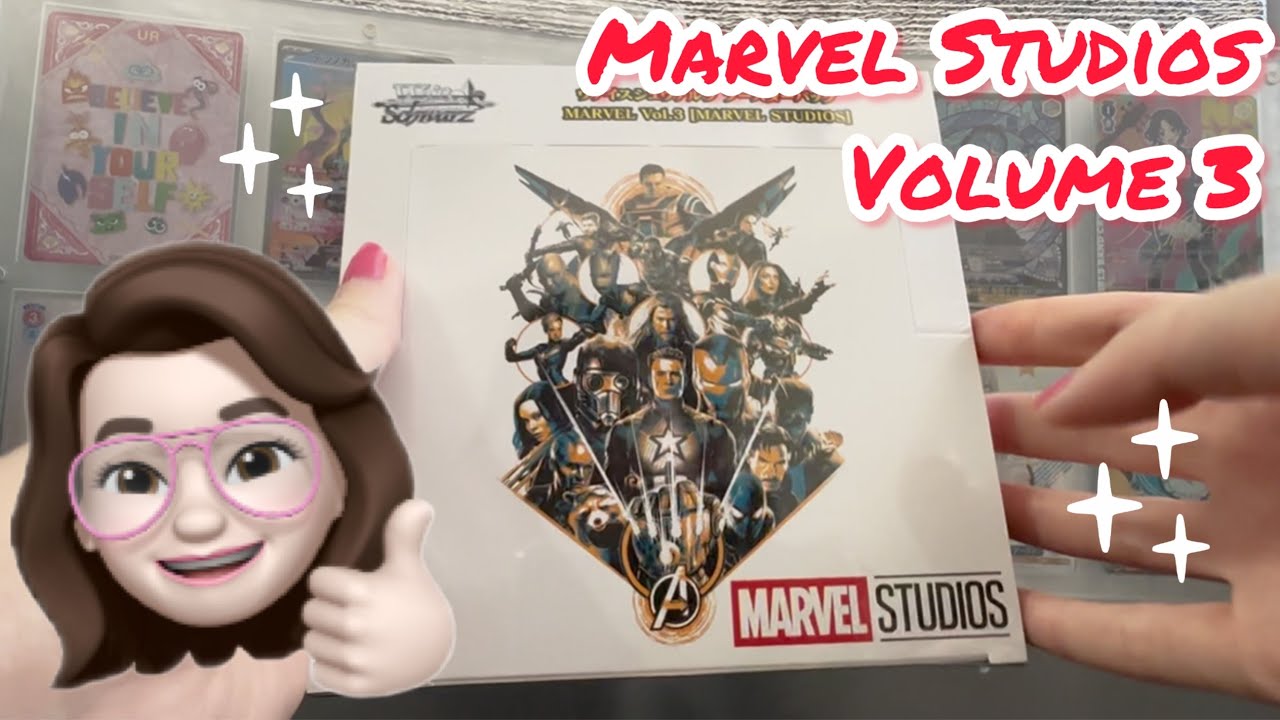 MARVEL STUDIOS Том 3: Открытие бустерной коробки с комиксом Weiss Schwarz