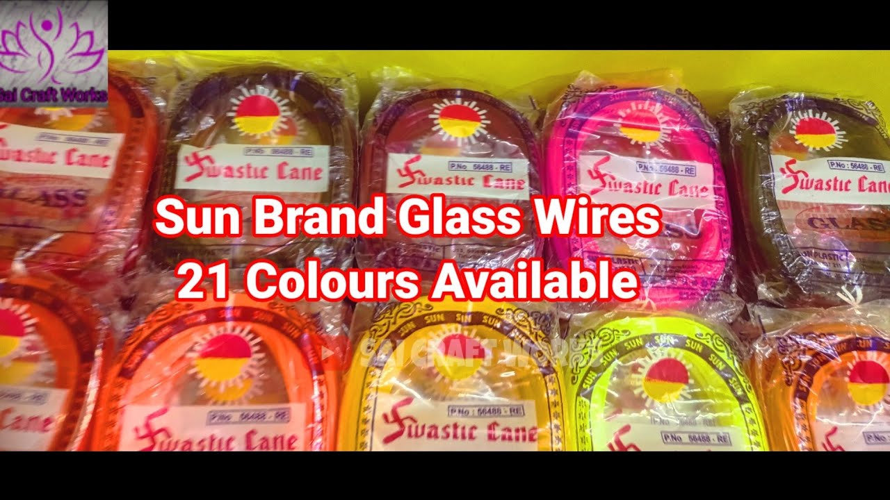 Glass wire Available for sale  / கூடை ஓயர் விற்பனை@SaiCraftWorks