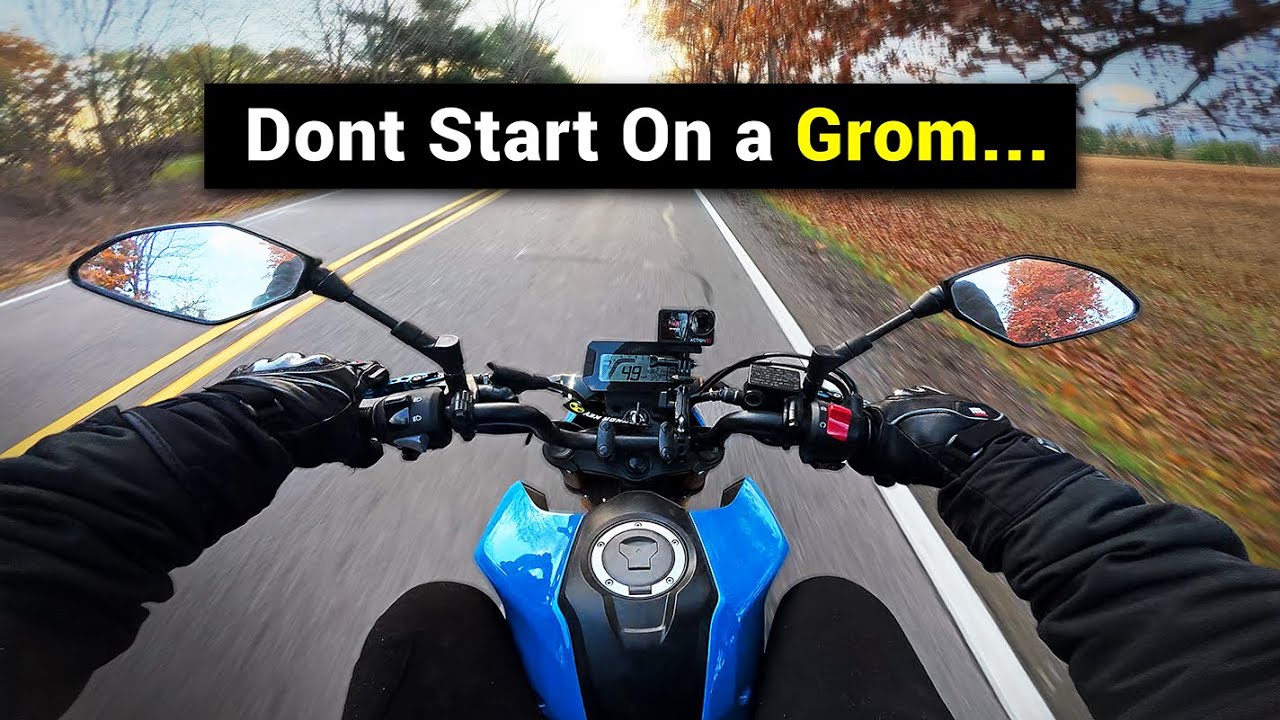Подходит ли Honda Grom для новичков? (Правда)