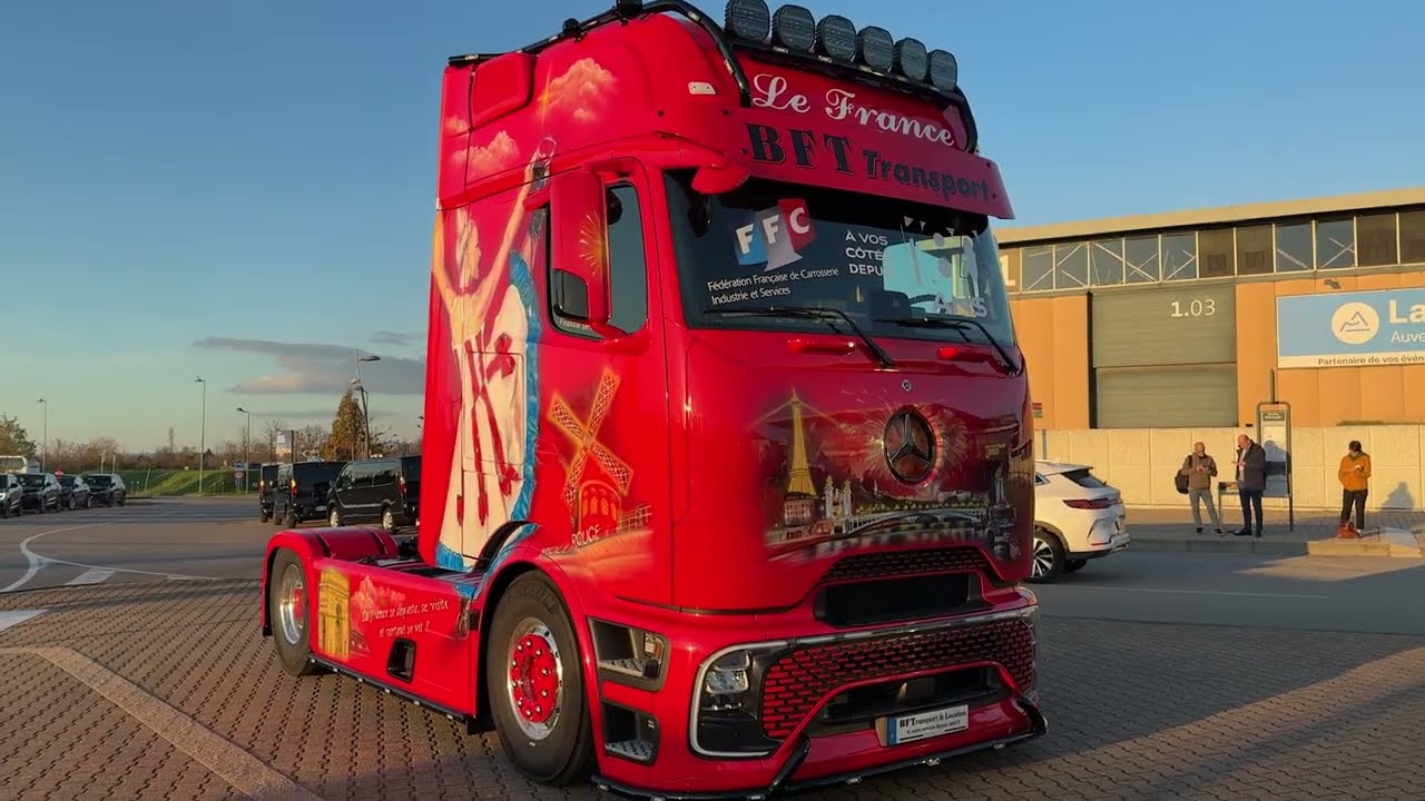 Mercedes Actros L 1852 &ndash; BFT Transport Custom Truck (2026) Walkaround | Solutrans 2025 Lyon