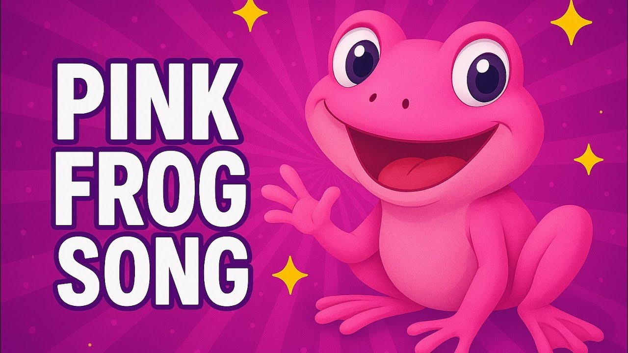 Pink Frog Boogie – A Fun Dance Song for Kids! 🐾💃