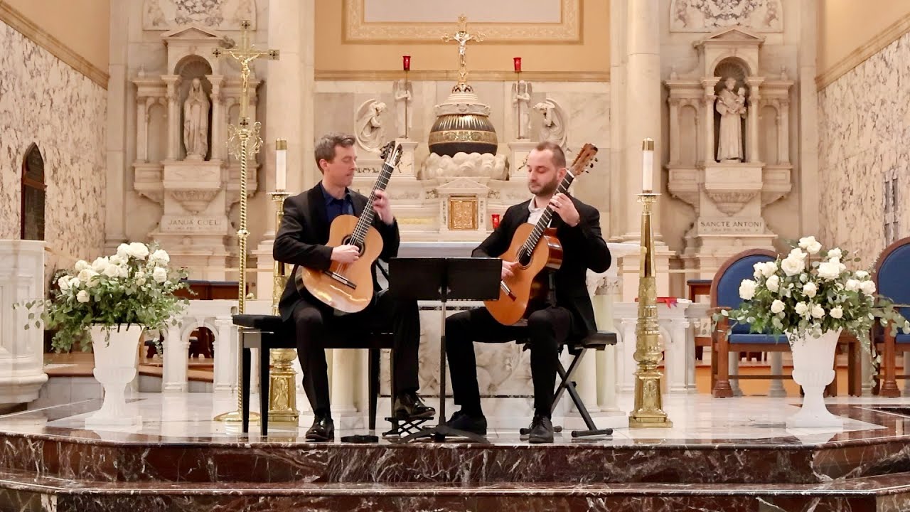 Richard Larsen and Zhivko Nikolov Recital Medley ft. Brahms, Mendelssohn, Tedesco, and Assad