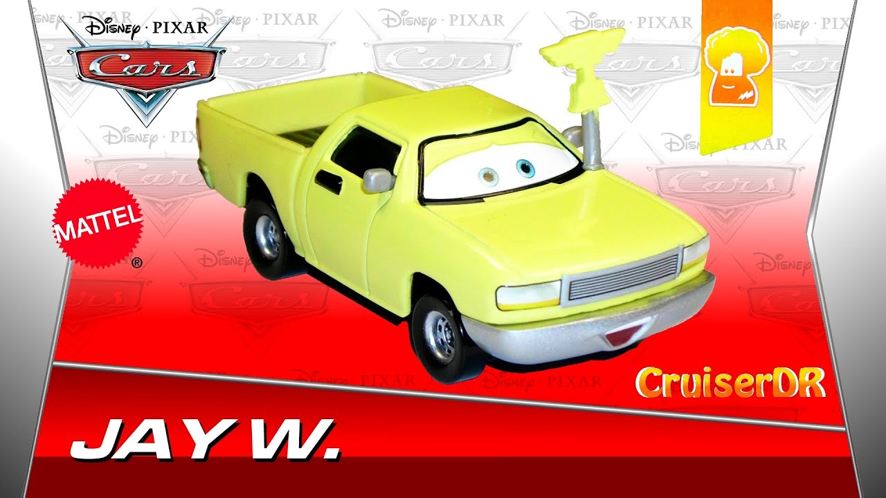 Disney Cars Jay W. 2015 Diecast Mattel 1:55 scale