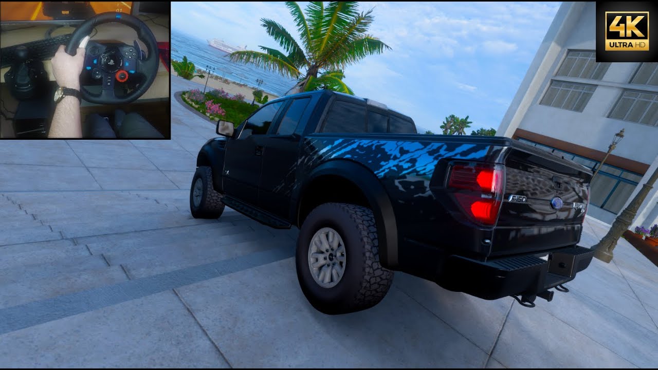 Ford f-150 SVT raptor (2021) | Off-Roading | Forza Horizon 5 | Logitech g29 Gameplay | Enjoy-4K